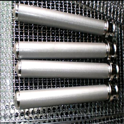 Multi Layer Fabricated Sintered Metal Filter Stainless Steel 316 316L FeCrAl Wire Mesh